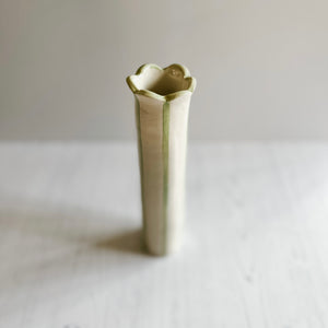 Handmade Sea Lavender Vase in Sage Green