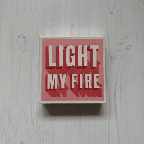 Light my Fire luxury square matches from The Archivist Gallery