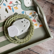 Load image into Gallery viewer, Lola&#39;s Leads 2m Luxury Fabric Extension Cable in Pistachio