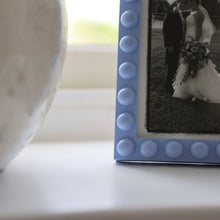 Load image into Gallery viewer, Handcrafted Bobbin Photo &amp; Picture Frame in Cornflower Blue